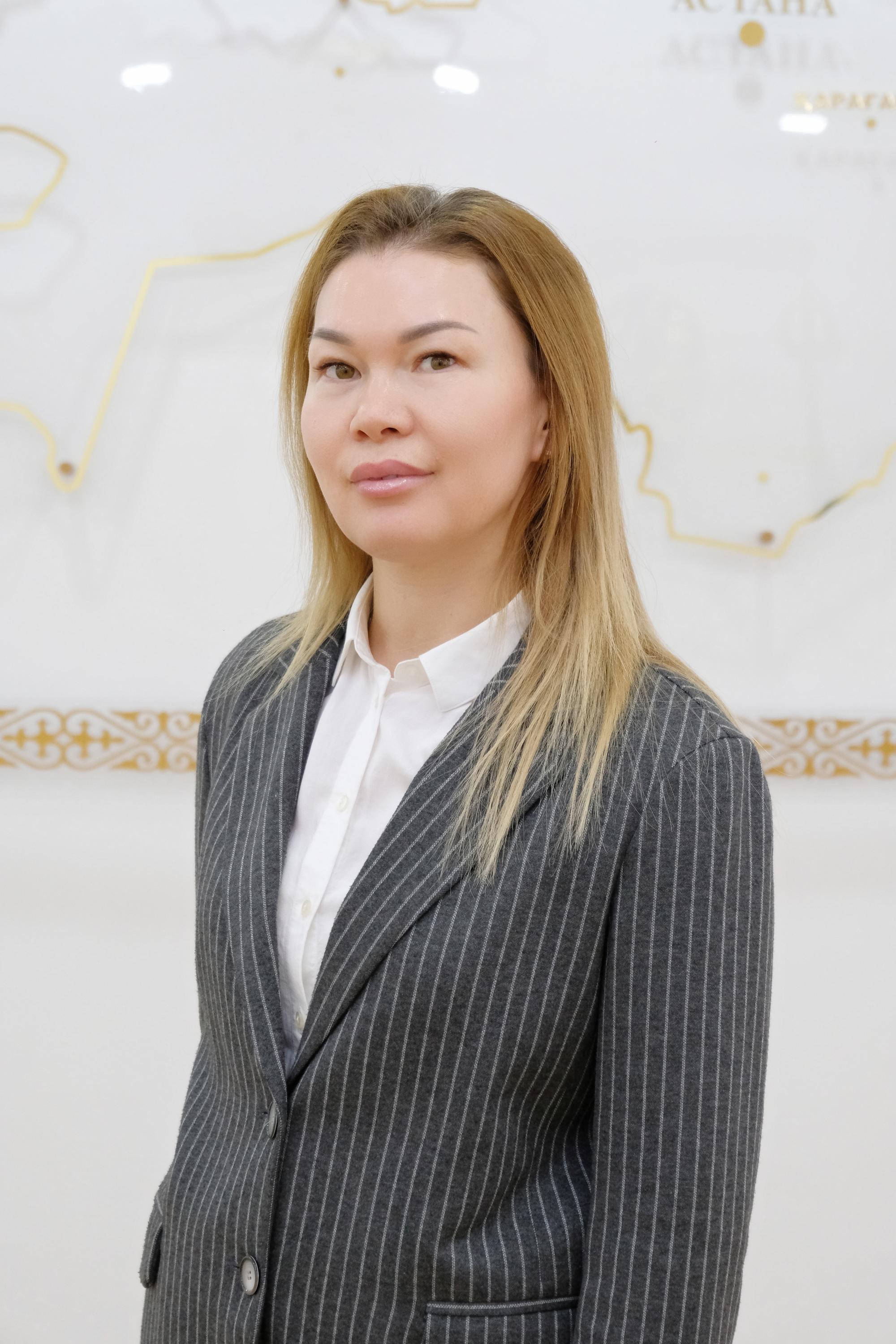 Zhanna Tuimebayevna Amirbekova