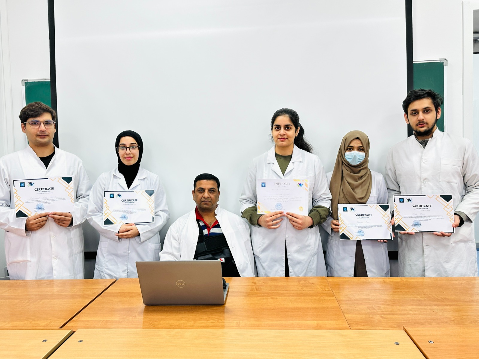 KMU student FAHMIDA AMJAD successfully presented her report “Understanding POMPE Disease: From Glycogen Storage to Clinical Management” at the conference 