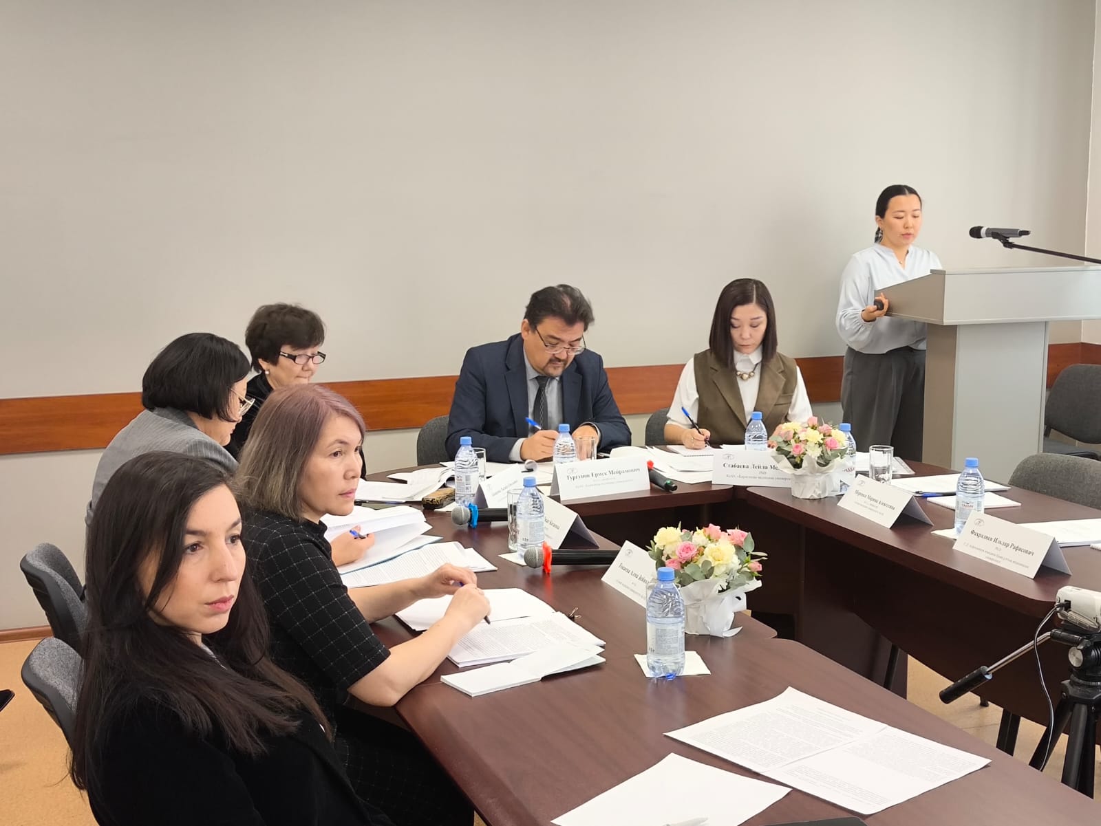 Айдана Сұлтанбекованың PhD дәрежесін алу үшін диссертация қорғауы.