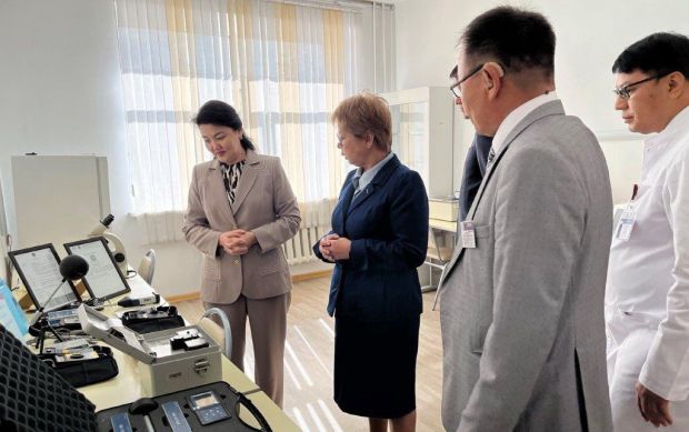 Денсаулық сақтау министрінің «ҚМУ» КеАҚ қоғамдық және кәсіптік денсаулық институтына сапары