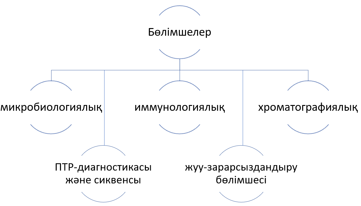 Зертхана бөлімшелері